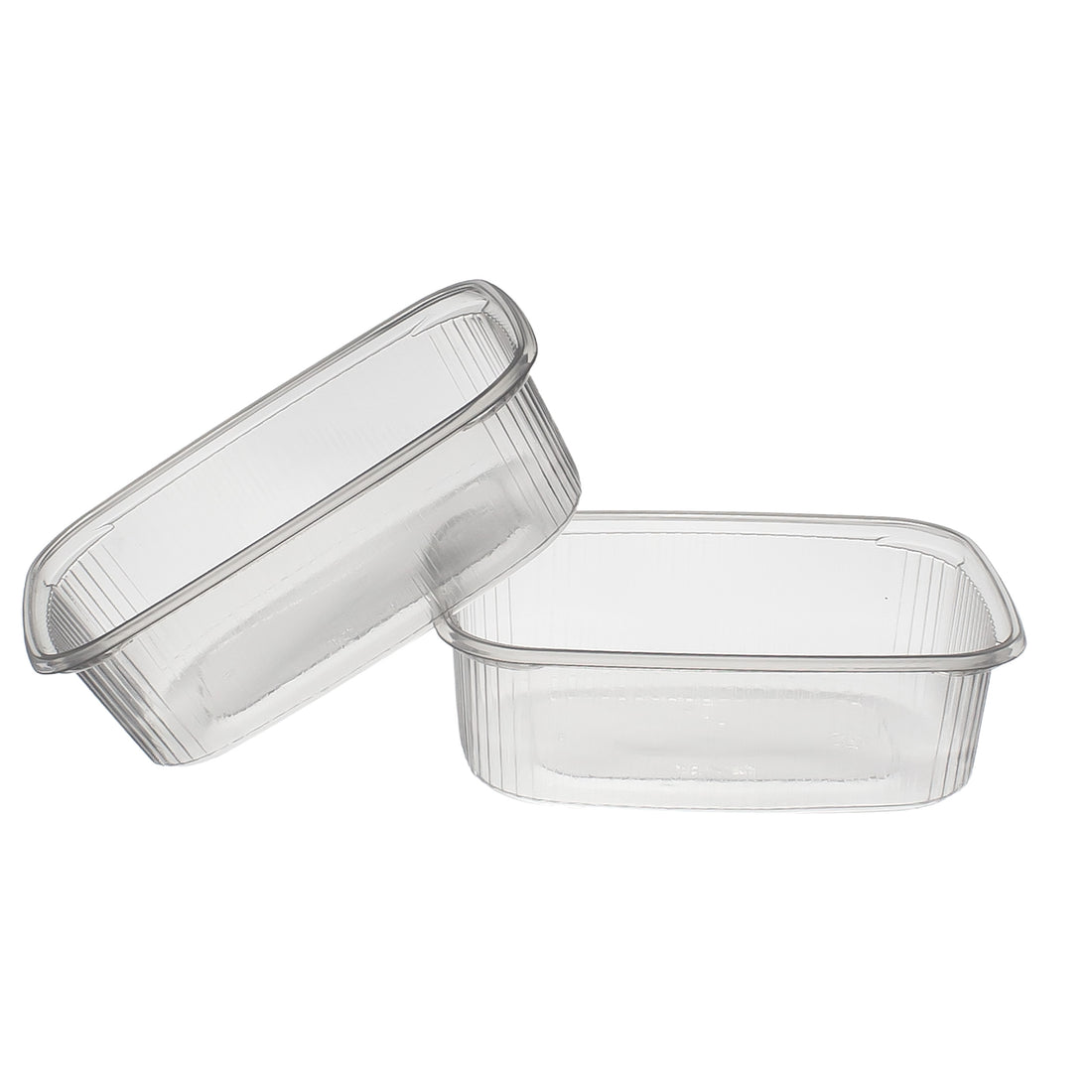 feinkostbecher PP 300 cc. 108x81x60 mm eckig Kombi-Verpackung inklusive passende Deckel