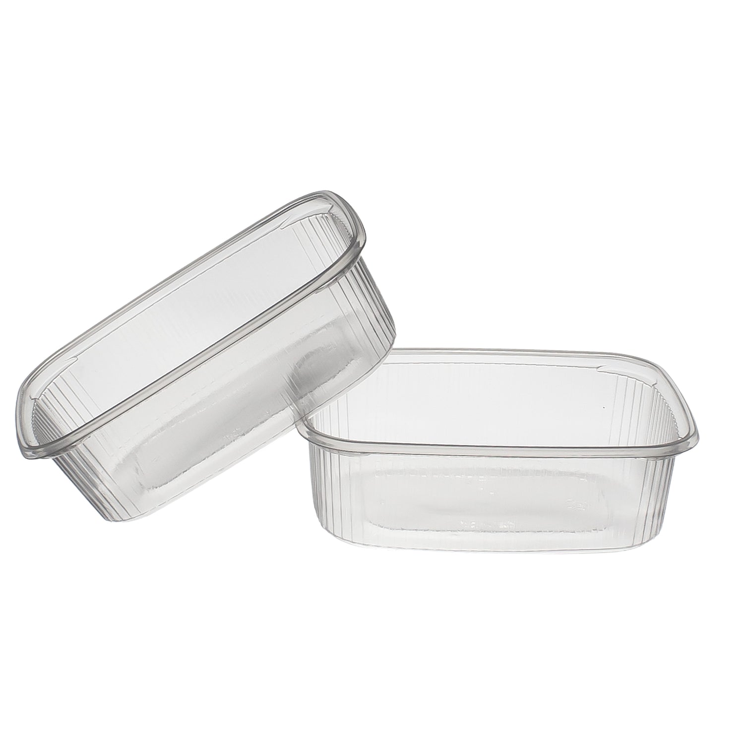 feinkostbecher PP 300 cc. 108x81x60 mm eckig Kombi-Verpackung inklusive passende Deckel