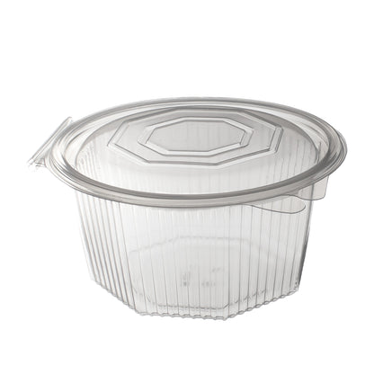 haushaltsbox PP 750 ml 168x164x69 mm 8 Eckig Salat-Box Alpha mit anhängendem Deckel