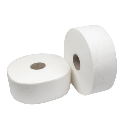 jumbo toilettenpapier mini 2-lagig 393 Blatt Zellstoff Extra Weich Weiß