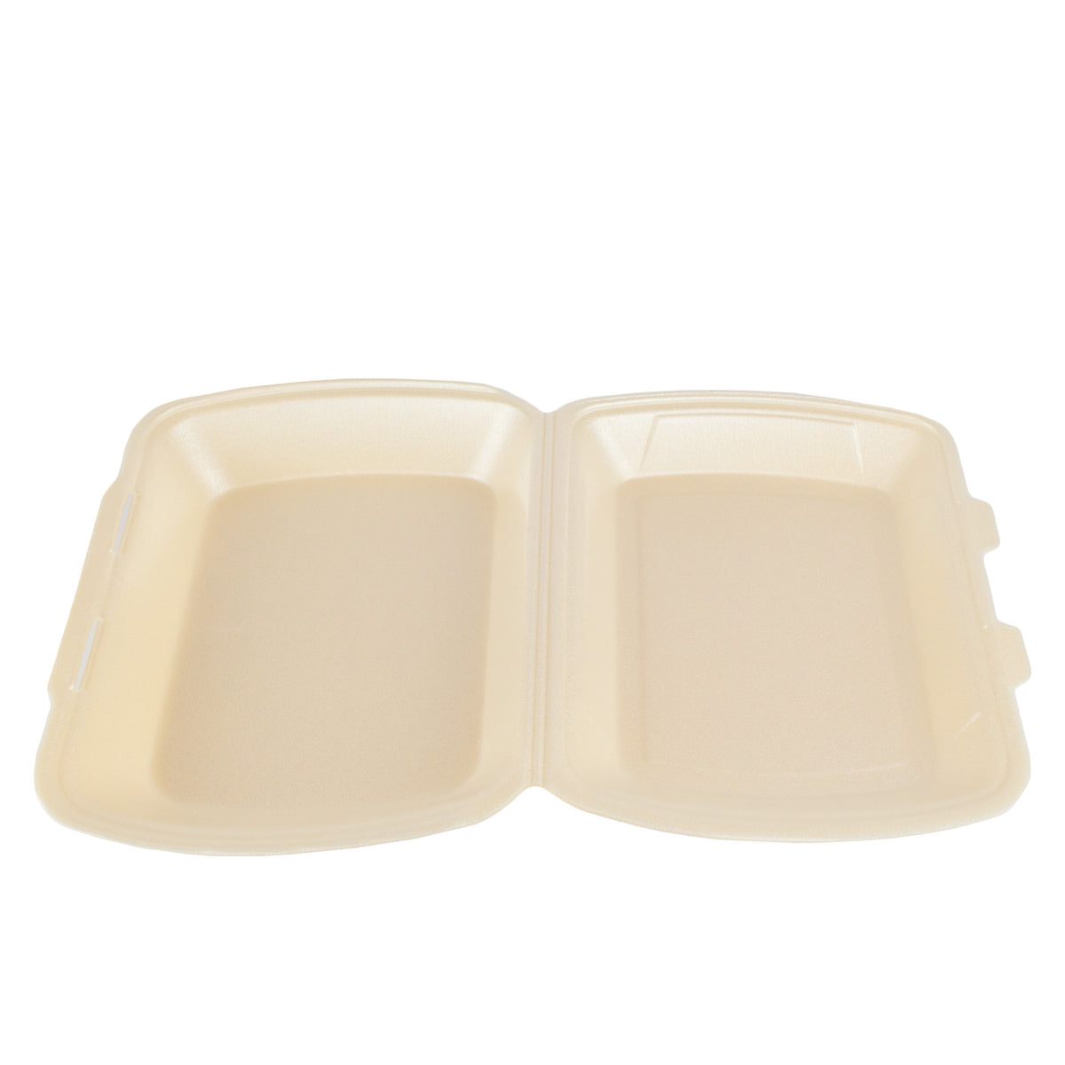 Menüboxen Klappboxen 240x207x69mm geschäumt, 2-geteilt, 200 Stück Menüboxen Klappboxen 240x207x69mm geschäumt, 2-geteilt, 200 Stück