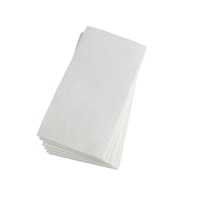 papierservietten Premium 40x40 cm Zellstoff 2-lagig 1/8 Falz Weiß