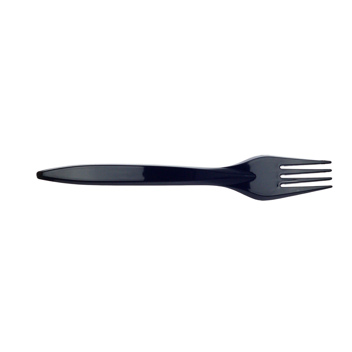 Plastikgabel 19 cm Schwarz Spülmaschinenbeständig