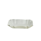 pommes schale KU51 ca 9x14x3 cm laminiert weiß ohne Beschichtung
