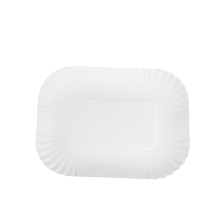 pommes schalen KU41 ca 13x18x3 cm weiß ohne Beschichtung