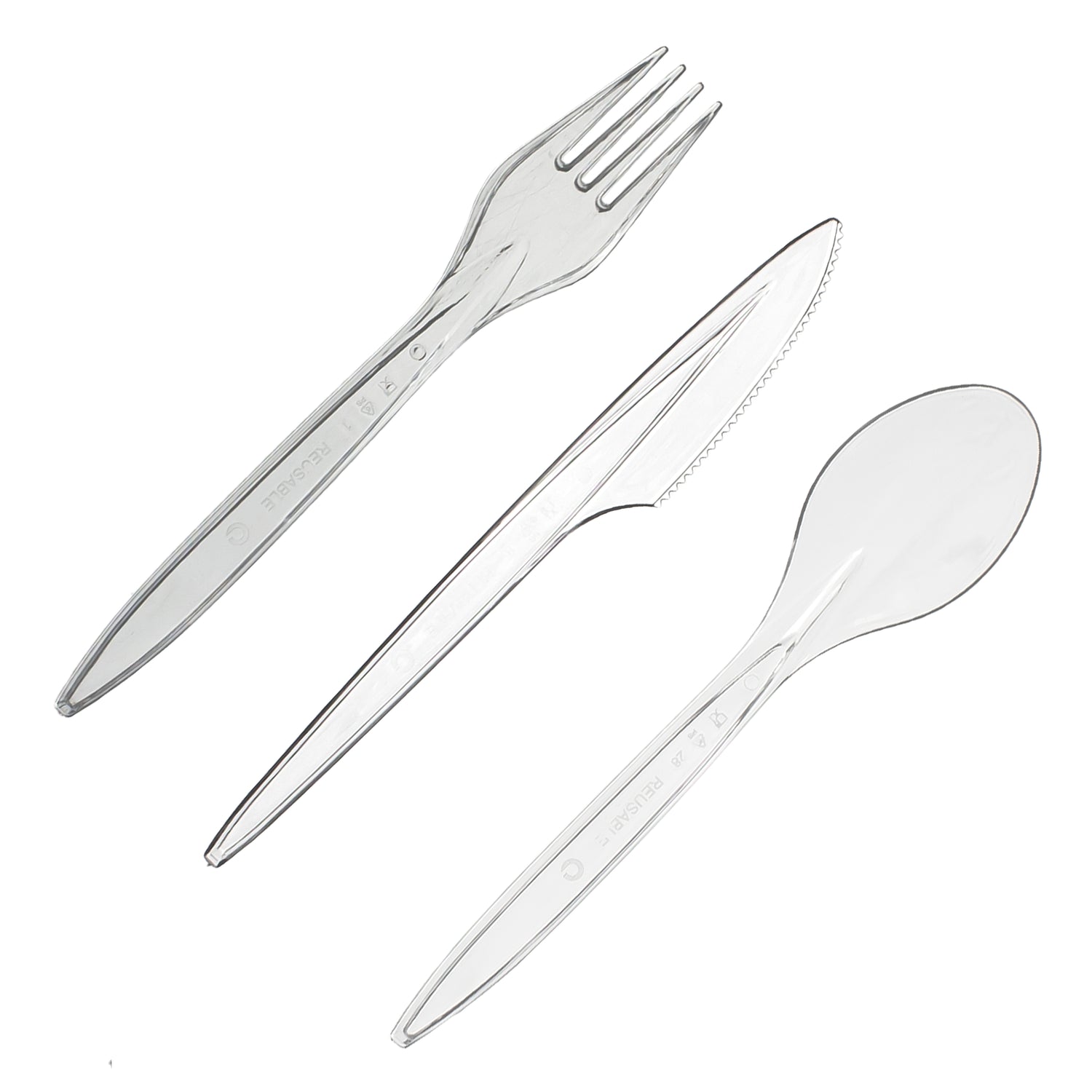 premium plastikbesteck 3&