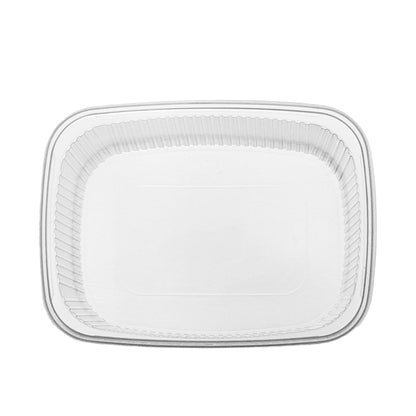 salatbecher aus PP 300 cc. 108x81x60 mm eckig Kombi-Verpackung inklusive passende Deckel