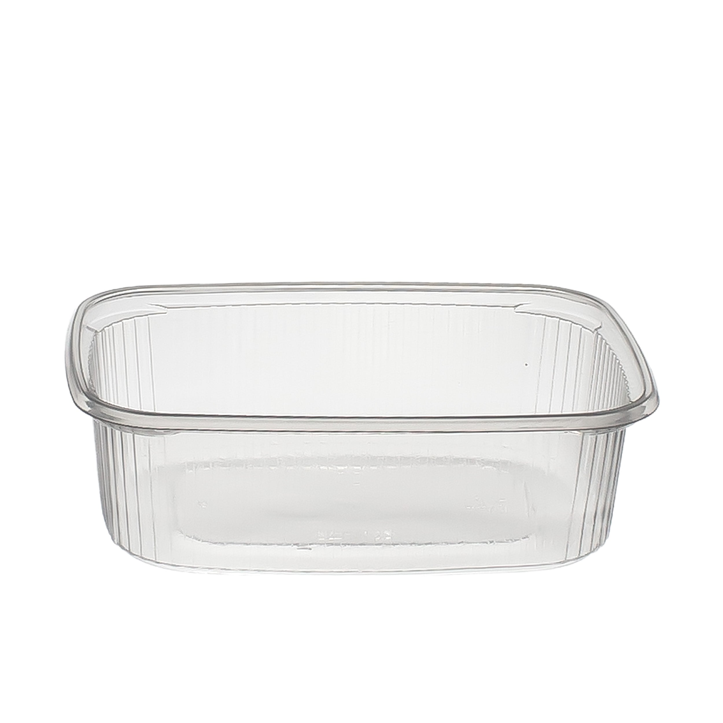 salatschale PP 300 cc. 108x81x60 mm eckig Kombi-Verpackung inklusive passende Deckel
