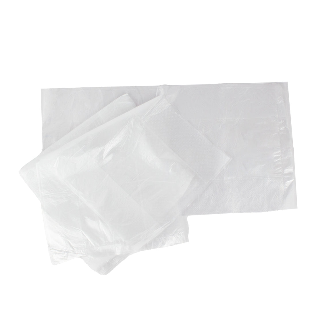 seitenfaltenbeutel Pide Beutel 28+16x56 cm HDPE Dispenser Pack Transparent