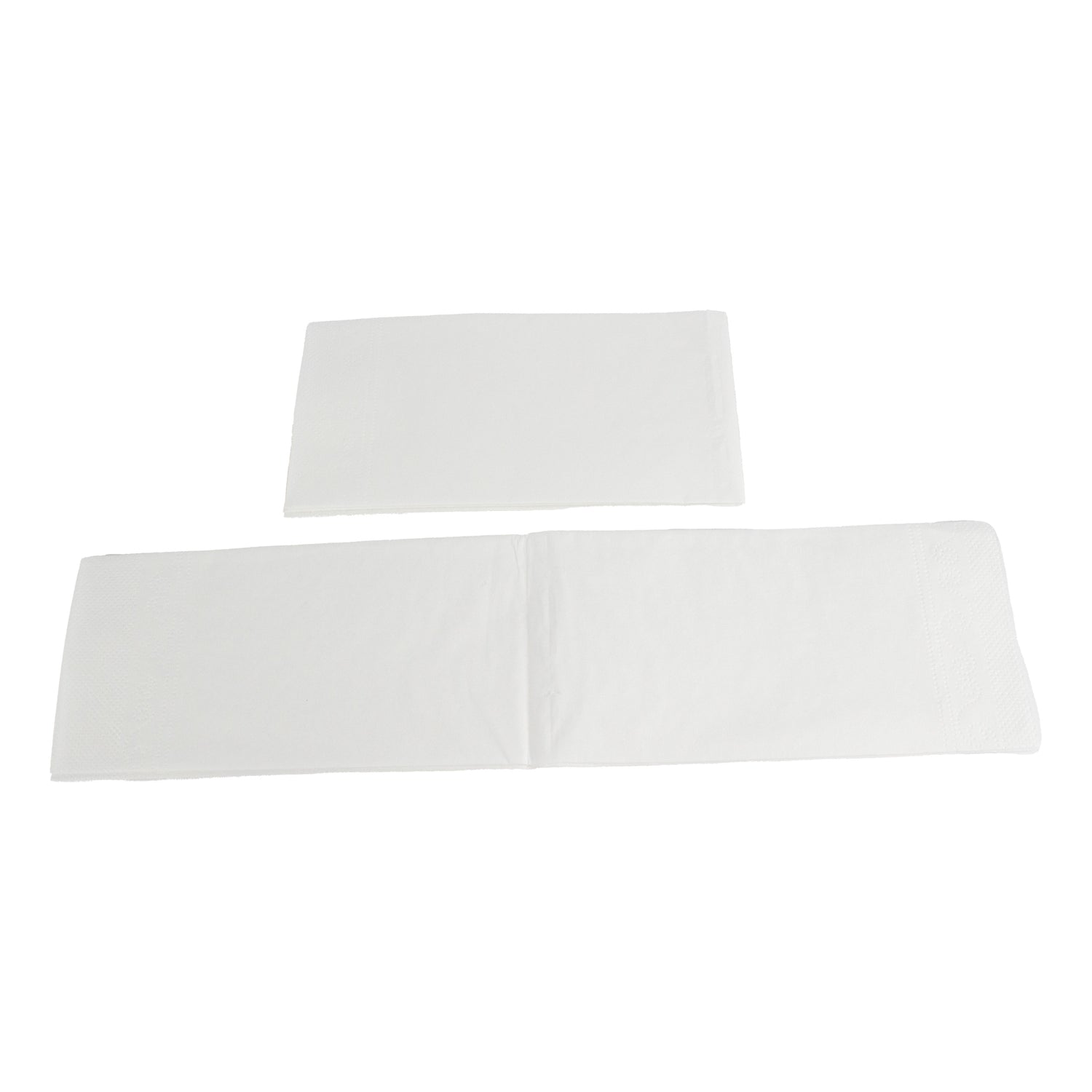 serviette Premium 33x33 cm Reine Zellulose 2-lagig 1/8 Falz Weiß