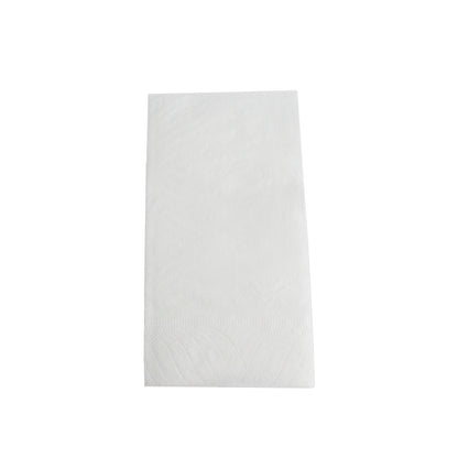 serviette Premium 40x40 cm Zellstoff 2-lagig 1/8 Falz Weiß