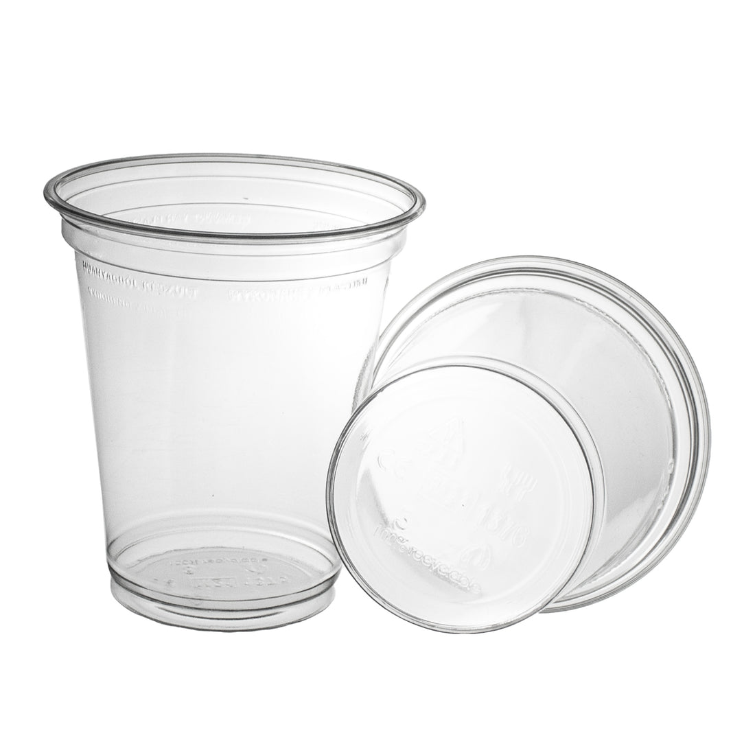 smoothie becher 300ml Ø95mm Shakebecher 0,3L transparent RPET