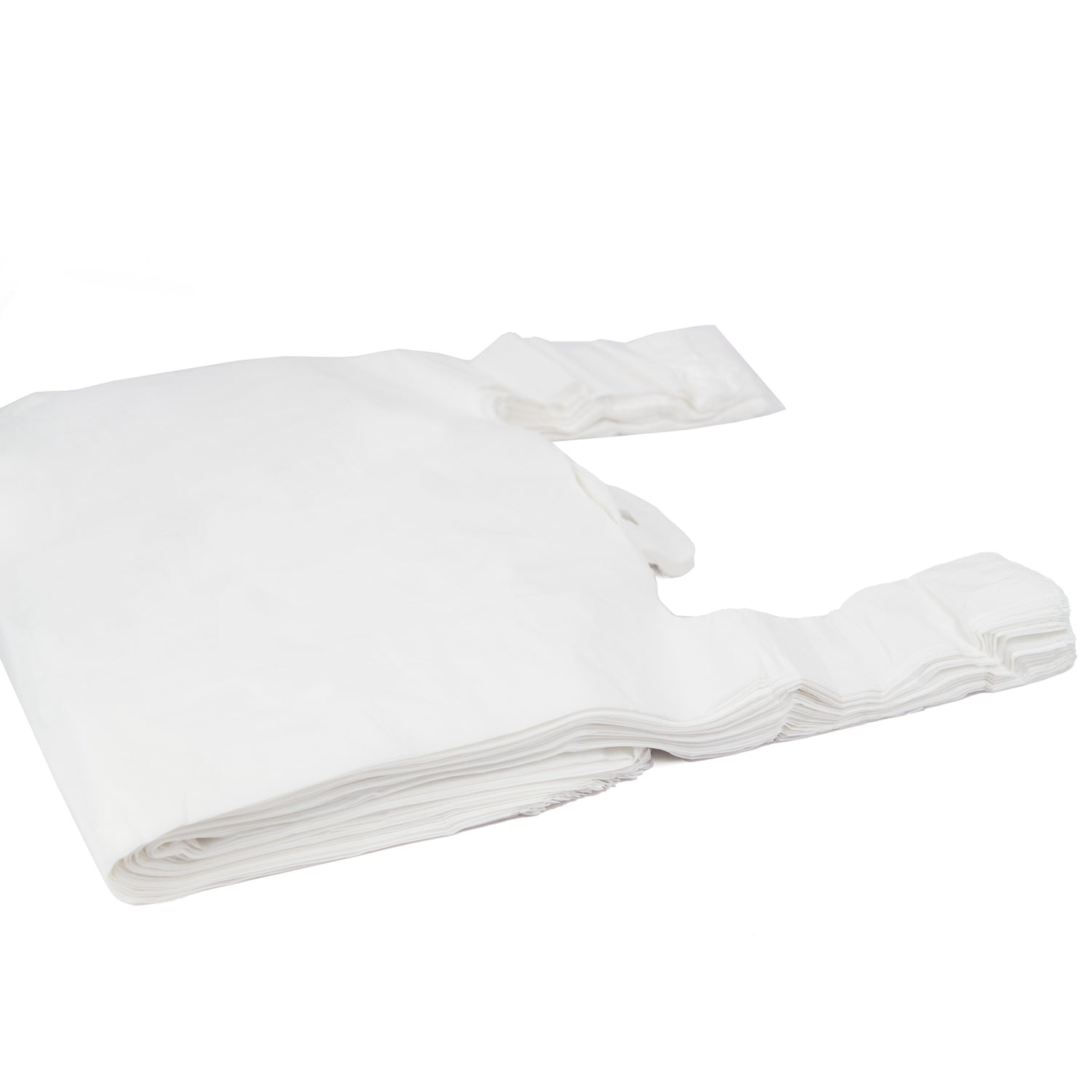 Super-Jumbo hemdchentragetasche 50+30x80 cm HDPE weiß geblockt