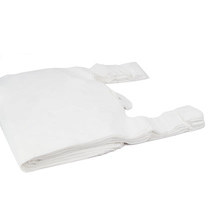 Super-Jumbo hemdchentragetasche 50+30x80 cm HDPE weiß geblockt