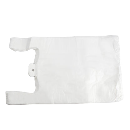 Super-Jumbo plastiktüten 50+30x80 cm HDPE weiß geblockt