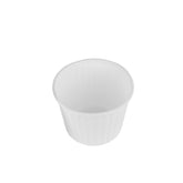 thermo suppenschalen 750ml 115x120 mm PP Weiß rund mit Deckel