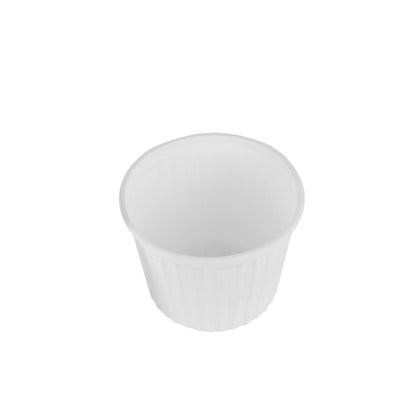 thermo suppenschalen 750ml 115x120 mm PP Weiß rund mit Deckel