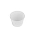 thermo suppenschalen 750ml 115x120 mm PP Weiß rund mit Deckel