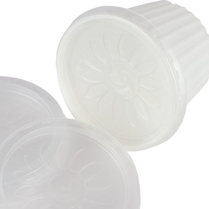 thermo suppenbehcer 750ml 115x120 mm PP Weiß rund mit Deckel